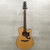 Used Ibanez AAM300CE Advanced Auditorium Solid Top Acoustic Guitar Natural 40015-S000338548 View 4
