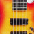 Used Jackson JS3VQ 5 string Bass Guitar Cherry Sunburst 4-String 40042-S000271172 View 7