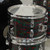 Used Ludwig Standard Vintage Drum Shell Kit Psychedelic Red 40015-S000338613 View 6