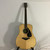 Used Yamaha FG830 Solid Top Acoustic Guitar Natural 41128-S000113542 View 8