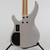Used Yamaha TRBX504 TWH Bass Guitar Silver/Gray 4-String View 4