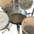 Used Pearl 5PC FORUM SERIES W/HW Drum Kit Silver/Gray 22" Kick Drum 41136-S000156923 View 9