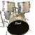 Used Pearl 5PC FORUM SERIES W/HW Drum Kit Silver/Gray 22" Kick Drum 41136-S000156923 View 19