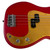 Used 2022 Squier 40th Anniversary Precision Bass –  Satin Dakota Red 40090-S000084255 View 7