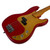 Used 2022 Squier 40th Anniversary Precision Bass –  Satin Dakota Red 40090-S000084255 View 3