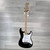 Used Fender Eric Clapton Stratocaster - Black with Maple Fingerboard - Case Included 40112-S000183254 View 3