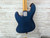 Used PARTSBASS JAZZ Bass Blue 4-String 41138-S000100284 View 16