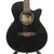 Used Ibanez AEG10E-BK-14-02 Laminate Top Acoustic Guitar Black View 1