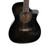 Used Guild OM-260CE DELUXE Solid Top Acoustic Guitar Black 41120-S000037757 View 1