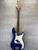 Used Squier Affinity P-Bass 2001 Blue 41124-S000212142 View 4