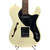 Used Squier Affinity Series Telecaster Thinline Electric Guitar - Olympic White View 1
