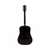 Used REPLICA DOVE THEME ACOUSTIC GUITAR Vintage Laminate Top Acoustic Guitar Black 41126-C000092839 View 4