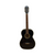 Used Teisco AUDITION VINTAGE ACOUSTIC GUITAR Vintage Laminate Top Acoustic Guitar Black 41126-C000092837 View 2