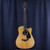 Used Yamaha FGX700SC ACOUSTIC ELECTRIC Solid Top Acoustic Guitar Natural 41140-S000138311 View 2