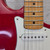 Used Squier STRAT MIK 1995 -HEAVY WEAR S Type Electric Guitar Red 6-String 41124-S000212209 View 4