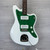 Used Squier CLASSIC VIBE 60S JAZZMASTER W/GREEN PG Offset Double Cutaway Electric Guitar White 6-String 41124-S000212240 View 2