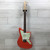 Used Squier Paranormal FSR Jazzmaster XII Fiesta Red Offset Double Cutaway Electric Guitar 12-String 40051-S000119041 View 2