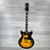Used Ibanez Artcore Expressionist AM93QM Semi-hollowbody Electric Guitar - Antique Yellow Sunburst 40112-S000183311 View 3