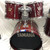 Used Yamaha STAGE CUSTOM 5PC Drum Shell Kit Red 22" Kick Drum 41128-S000113750 View 2