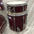 Used Yamaha STAGE CUSTOM 5PC Drum Shell Kit Red 22" Kick Drum 41128-S000113750 View 3