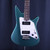 Used Sterling by Ernie Ball ALBERT LEE AL40P DUNCAN SILENCER P90S Electric Guitar Green 6-String 41140-S000138363 View 1
