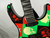 Used Jackson DINKY DK1A Super S Electric Guitar Custom Graphics 6-String 40012-S000314636 View 5