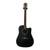 Used Tagima Metropolis EQ Laminate Top Acoustic Guitar Black 41117-S000055560 View 4