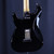 Used Squier STRAT W/ FENDER NECK S Type Electric Guitar Black 6-String 41140-S000138411 View 8