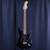 Used Squier STRAT W/ FENDER NECK S Type Electric Guitar Black 6-String 41140-S000138411 View 2