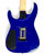 Used Jackson JS34Q Dinky DKA-M QM Electric Guitar Trans Blue 6-String 41103-S000059066 View 8