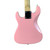 Used Harmony VINTAGE PINK JR GUITAR Vintage S Type Electric Guitar Pink 6-String 41136-S000157096 View 4