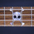 Used Squier MB4 SKULL BASS P Type Bass Guitar Black 4-String 41140-S000138458 View 5