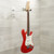 Used Squier Strat Mini Electric Guitar Red 40015-S000339027 View 5