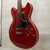 Used Oscar Schmidt OE-30 Delta King Semi-hollow Electric Guitar Red 40015-S000339026 View 6