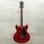 Used Oscar Schmidt OE-30 Delta King Semi-hollow Electric Guitar Red 40015-S000339026 View 4