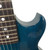 Used Aria Pro CS-300 Double Cut Electric Guitar Blue 6-String 41120-S000037948 View 5