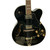 Used Oscar Schmidt OE-40B Semi-Hollow Electric Guitar Black 6-String 40009-S000315199 View 2