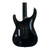 Used ESP LTD KH-602 S Type Electric Guitar Black 6-String 41117-S000055594 View 6