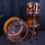 Used Ludwig 4PC VISTALITE BONHAM DRUM KIT Drum Shell Kit Orange 41140-S000138513 View 1