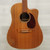 Used Martin DCX1AE Solid Top Acoustic Guitar Natural 40015-S000339089 View 1
