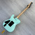 Used Schecter SUN VALLEY PT FR SEAFOAM GREEN T Type Electric Guitar Blue 6-String 41124-S000212460 View 7