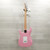 Used Squier Affinity Strat Electric Guitar Pink 40015-S000339127 View 3