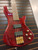 Used Schecter ELITE 4 Bass Guitar Red 4-String 41116-S000052844 View 3