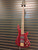 Used Schecter ELITE 4 Bass Guitar Red 4-String 41116-S000052844 View 4