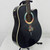 Used Esteban ACOUSTIC Vintage Laminate Top Acoustic Guitar Black 40042-S000271985 View 11