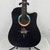 Used Esteban ACOUSTIC Vintage Laminate Top Acoustic Guitar Black 40042-S000271985 View 6