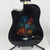 Used Esteban ACOUSTIC Vintage Laminate Top Acoustic Guitar Black 40042-S000271985 View 18