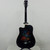 Used Esteban ACOUSTIC Vintage Laminate Top Acoustic Guitar Black 40042-S000271985 View 15