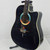 Used Esteban ACOUSTIC Vintage Laminate Top Acoustic Guitar Black 40042-S000271985 View 1