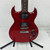 Used Silvertone SG SG Type Electric Guitar Red 6-String 40042-S000271991 View 6